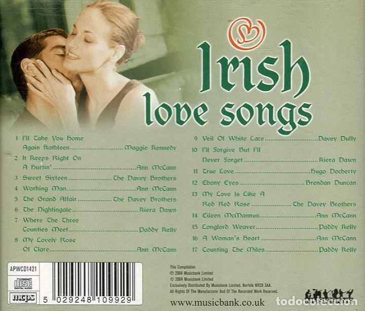 CDs de m&uacute;sica: Irish Love Songs. CD - Foto 2