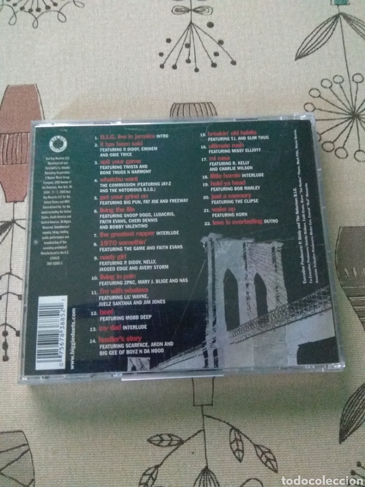 CDs de m&uacute;sica: The notorious B.I.G. Duets. The final chapter - Foto 2