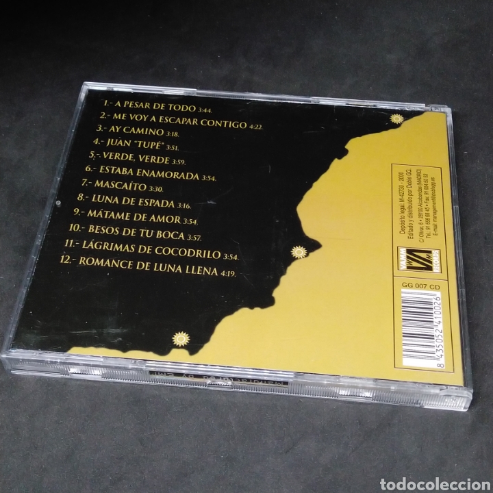 CDs de m&uacute;sica: MANOLO ESCOBAR - DE PUERTO EN PUERTO - CD - 2000 - DISCO VERIFICADO - Foto 3