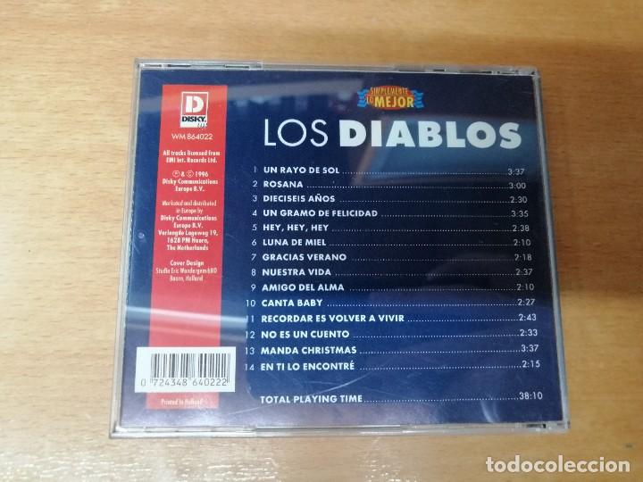 CDs de m&uacute;sica: LOS DIABLOS - SIMPLEMENTE LO MEJOR - CD - Foto 2