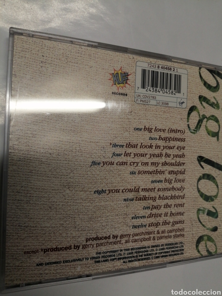 CDs de m&uacute;sica: CD ALI CAMPBELL BIG LOVE 12 &Eacute;XITOS - Foto 2