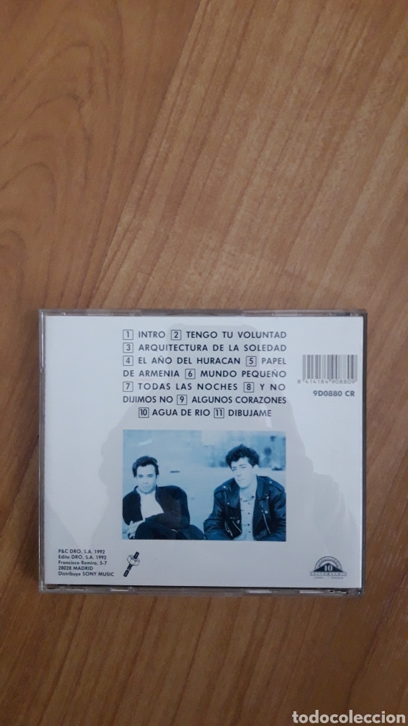 CDs de m&uacute;sica: SONORA. EL A&Ntilde;O DEL HURAC&Aacute;N - Foto 2