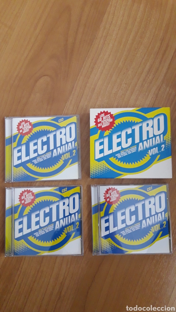 CDs de m&uacute;sica: TRIPLE CD ELECTRO ANUAL VOLUMEN 2 - Foto 1
