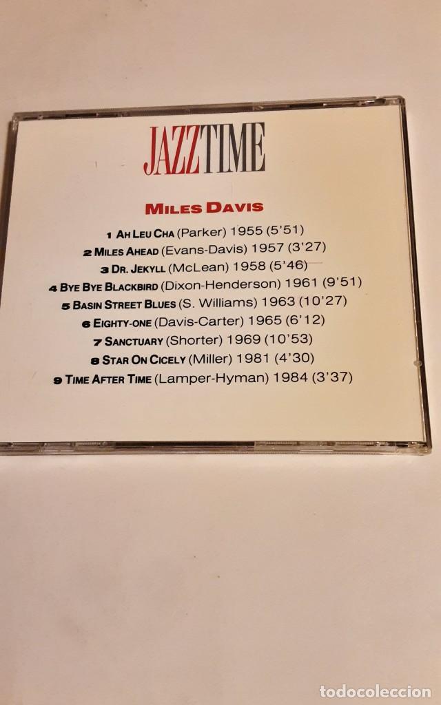 CDs de m&uacute;sica: CD MILES DAVIS Jazztime - Foto 3