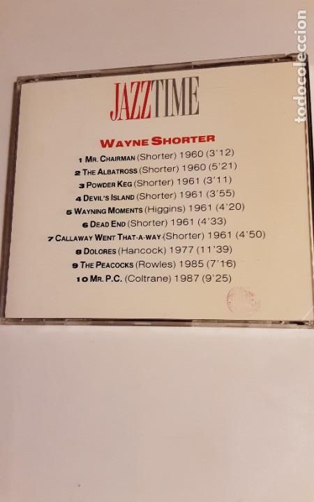 CDs de m&uacute;sica: CD WAYNE SHORTER Jazztime - Foto 3