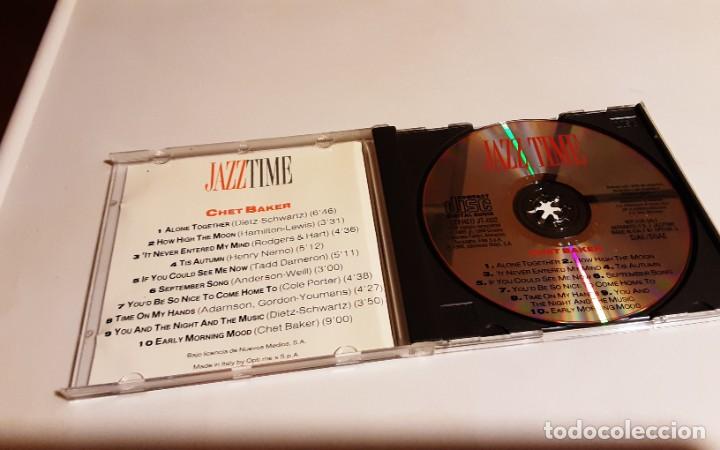 CDs de m&uacute;sica: CD CHET BAKER Jazztime - Foto 4