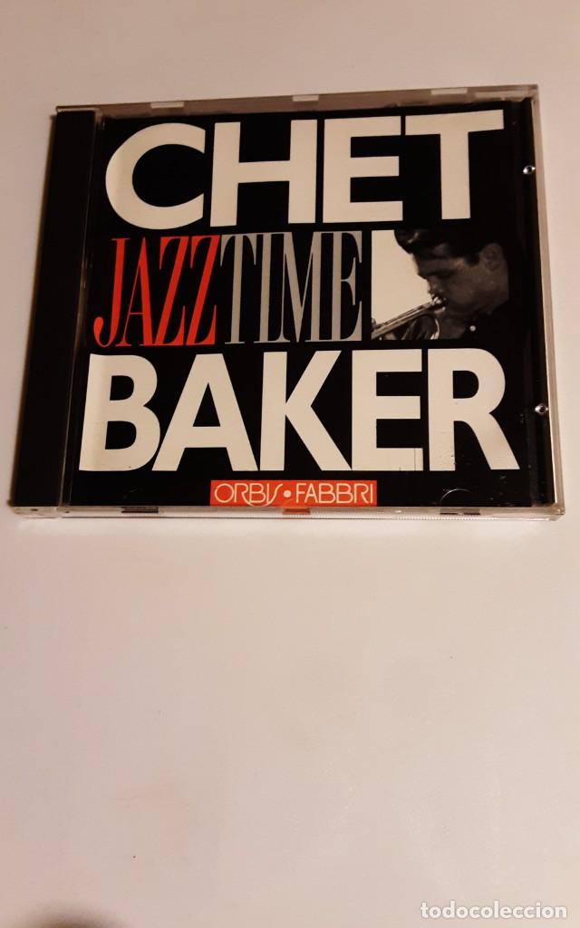 CDs de m&uacute;sica: CD CHET BAKER Jazztime - Foto 1