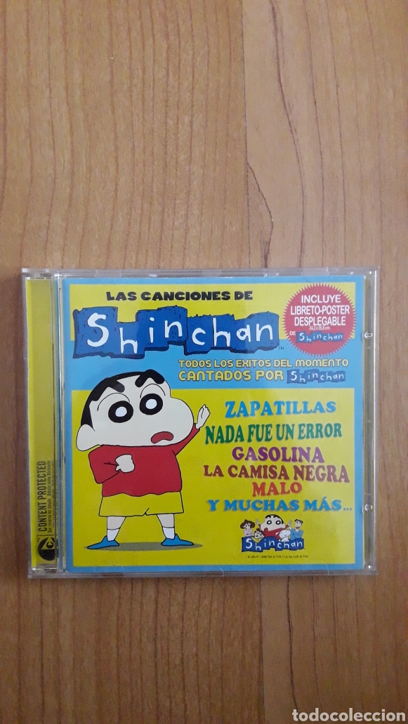 CDs de m&uacute;sica: LAS CANCIONES DE SHINCHAN - Foto 1