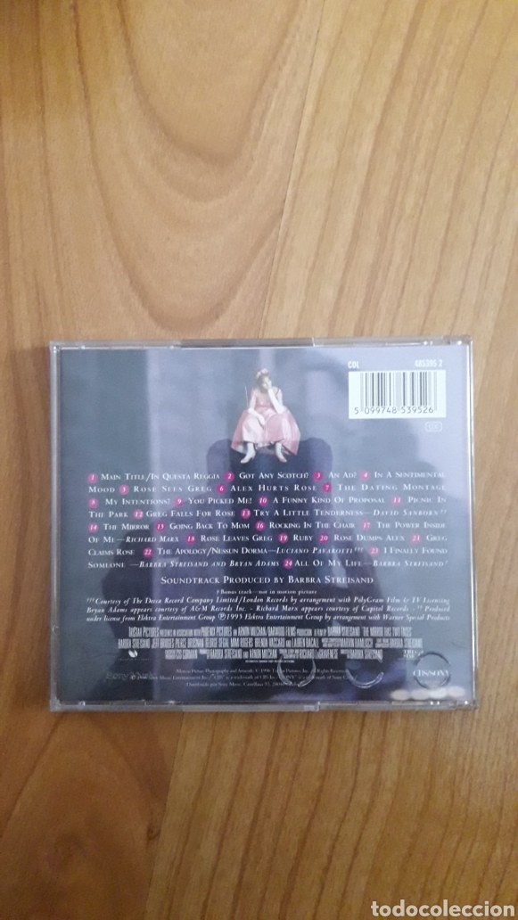 CDs de m&uacute;sica: BSO THE MIRROR HAS TWO FACES - Foto 2