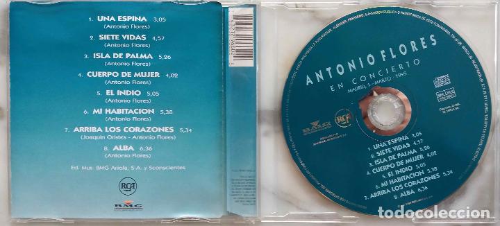 CDs de m&uacute;sica: ANTONIO FLORES EN CONCIERTO, CD - Foto 2