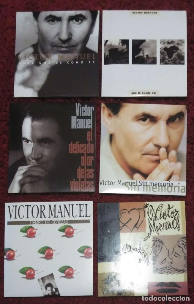 CDs de m&uacute;sica: VICTOR MANUEL (COLECCI&Oacute;N) 6 CDs + LIBRETO 2003 - Foto 3