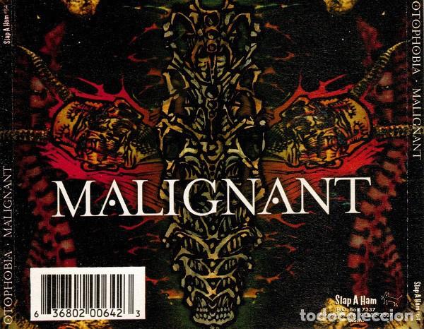 CDs de m&uacute;sica: Otophobia - Malignant - CD Hardcore - Foto 2