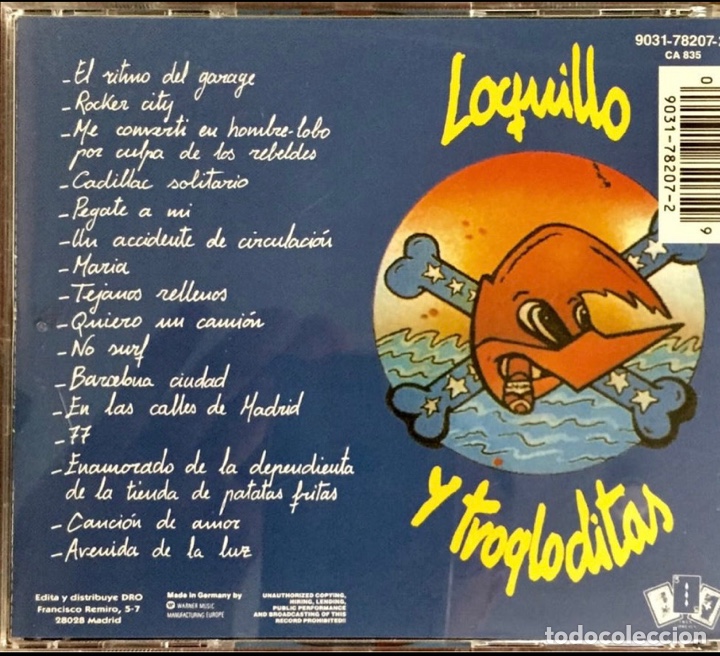 CDs de m&uacute;sica: Loquillo y los Trogloditas. El ritmo del Garaje. CD. - Foto 2