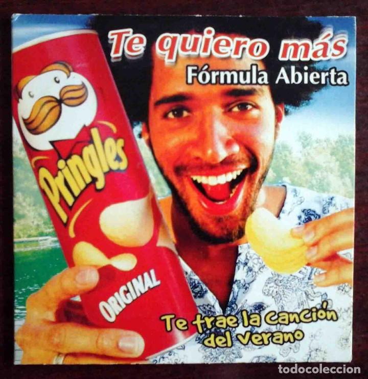 CDs de m&uacute;sica: CD: Te quiero m&aacute;s (F&oacute;rmula abierta) Pringles - Foto 2