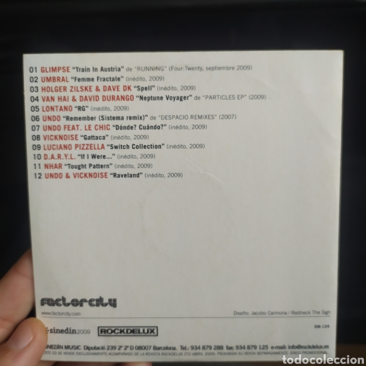 CDs de m&uacute;sica: Factordelux 2009 - Foto 2