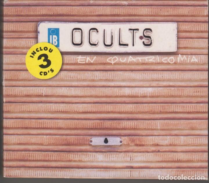 Music CDs: Ocults box 3 cd's En Quatricomia Petites Coses A contravent Viure m&eacute;s