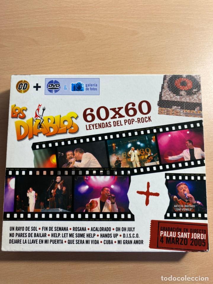 CDs de m&uacute;sica: LOS DIABLOS 60*60 CD + DVD - Foto 1