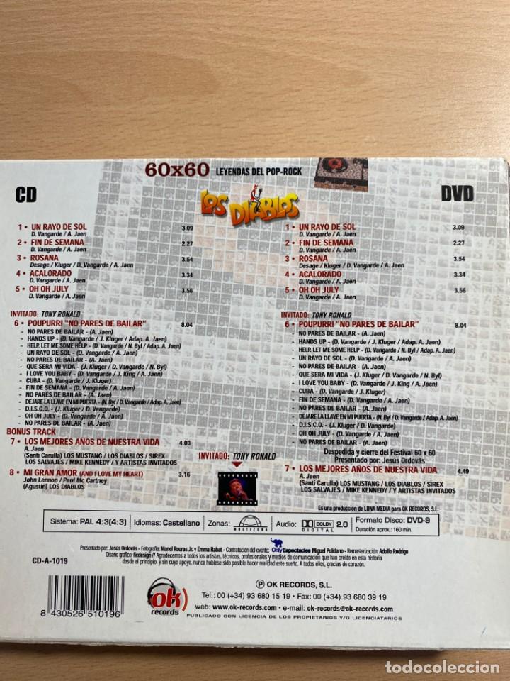 CDs de m&uacute;sica: LOS DIABLOS 60*60 CD + DVD - Foto 2