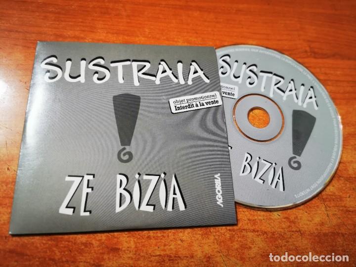 Music CDs: SUSTRAIA Ze bizia CD ALBUM PROMO CARTON DEL A&Ntilde;O 2004 CONTIENE 10 TEMAS ROCK VASCO FRANCES RARO