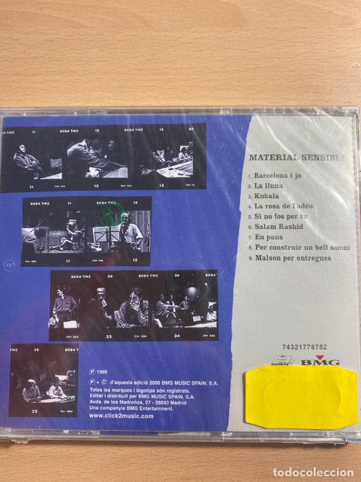 CDs de m&uacute;sica: SERRAT CD MATERIAL SENSIBLE - Foto 2