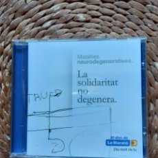 CDs de Música: EL DISC DE LA MARATO DE TV3 - MALALTIES NEURODEGENERATIVES. Lote 260564985