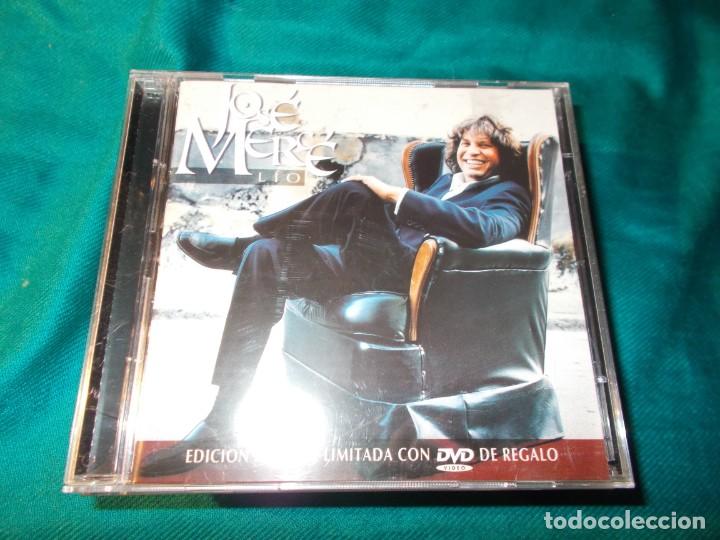 CDs de m&uacute;sica: JOSE MERC&Eacute;. LIO. VIRGIN, 2002. CD + DVD - Foto 1