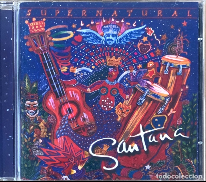 CDs de m&uacute;sica: Santana. Supernatural. CD. - Foto 1