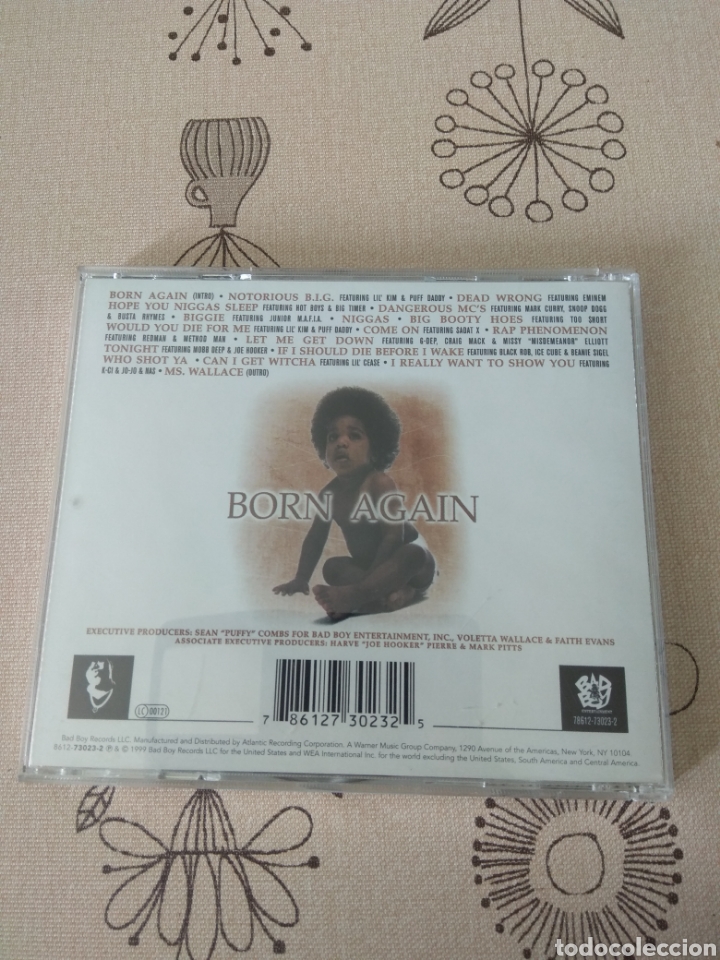 CDs de m&uacute;sica: The notorious Big. Born again. Cd - Foto 2