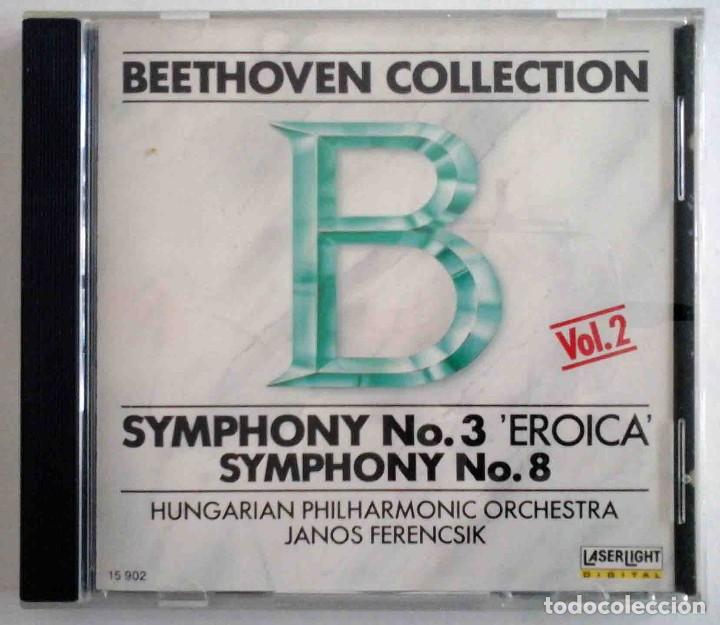 CDs de M&uacute;sica: CD: Beethoven Collection Vol. 2. Sinfon&iacute;a 3 Heroica + Sinfon&iacute;a 8.