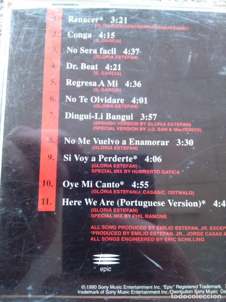 CDs de m&uacute;sica: CD -- GLORIA ESTEFAN -- EXITOS -- 11 TEMAS -- - Foto 2