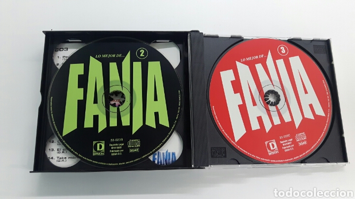 CDs de m&uacute;sica: 3 CD FANIA - 2001 - COMO NUEVO - Foto 3
