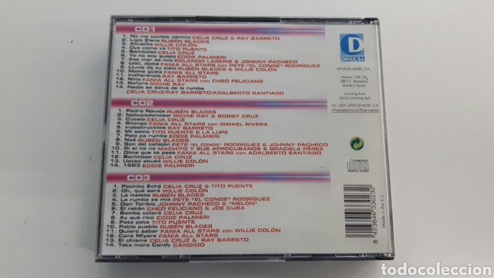 CDs de m&uacute;sica: 3 CD FANIA - 2001 - COMO NUEVO - Foto 4