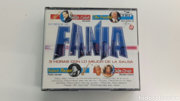 CDs de m&uacute;sica: 3 CD FANIA - 2001 - COMO NUEVO - Foto 1