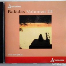 CDs de Música: CD: BALADAS VOLÚMEN III. AUTOGRILL COLLECTION. NAT KING COLE, RAY CHARLES, THE PLATTERS, ETC.. Lote 260781195