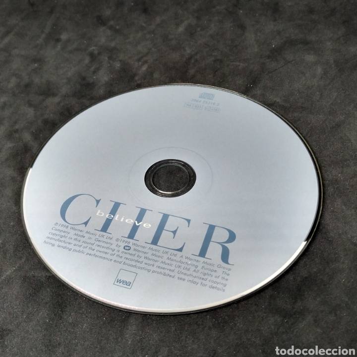 CDs de m&uacute;sica: CHER - BELIEVE - 1998 - CD - Foto 7