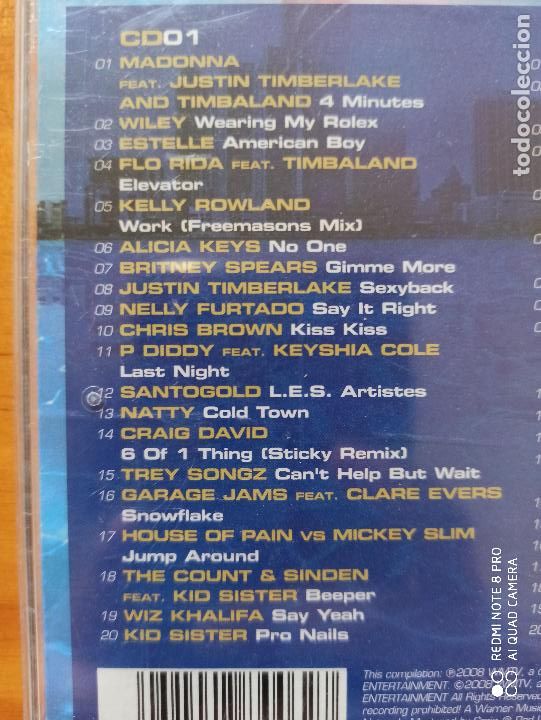 CDs de m&uacute;sica: CD PURE URBAN ESSENTIALS SUMMER 2008 (2 CDS) (5W) - Foto 3