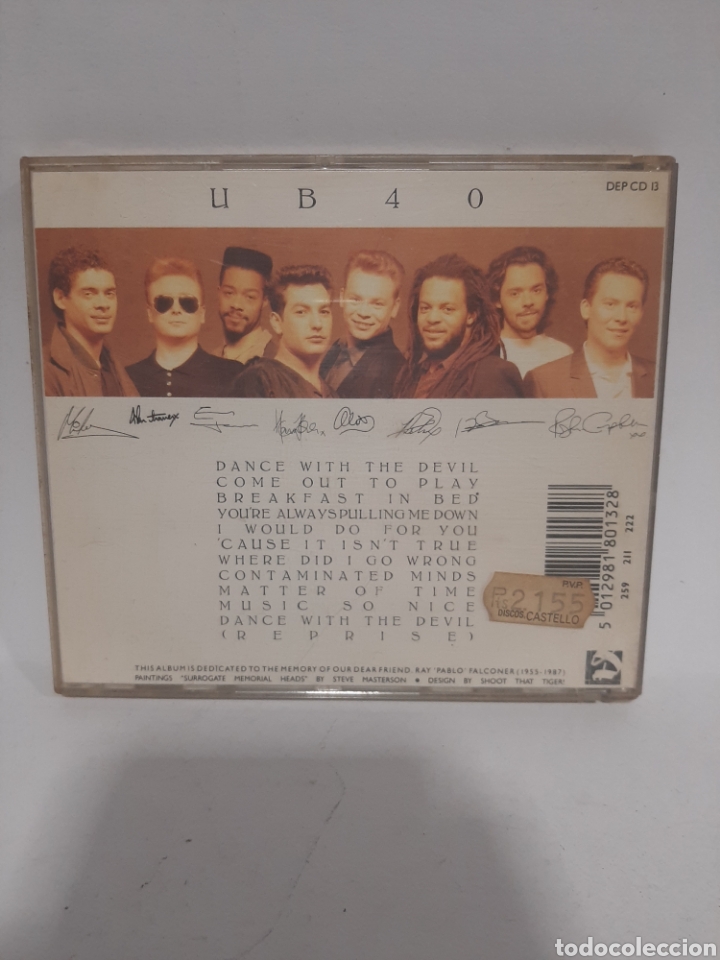 CDs de m&uacute;sica: SCD120 UB40 CD SEGUNDA MANO - Foto 2