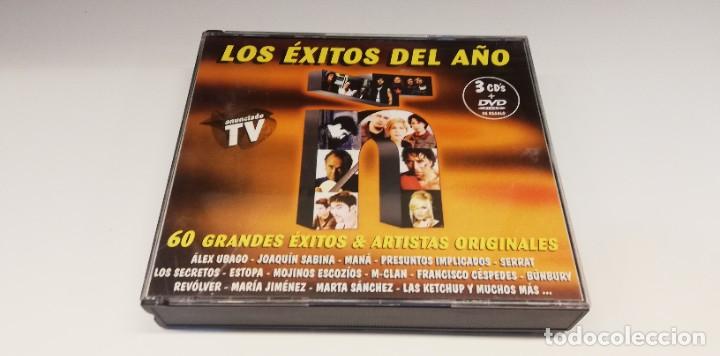 CDs de m&uacute;sica: L5-Various - &Ntilde; Los Exitos Del A&ntilde;o - 3CD DISC VG PORT VG/ SIN DVD - Foto 1