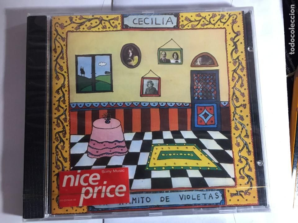 CDs de m&uacute;sica: CECILIA UN RAMITO DE VIOLETAS. PRECINTADA - Foto 1