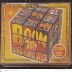 CDs de Música: BOOM 20 ANIVERSARIO - 2 CD'S + DVD 2004 (OLE OLE, BUNBURY, LUZ CASAL, ALASKA, OBK, LOQUILLO, CAMELA). Lote 261116805