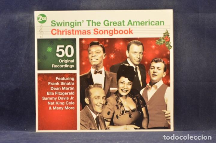 CDs de m&uacute;sica: VARIOUS - SWINGIN THE GREAT AMERICAN - 2 CD - Foto 1