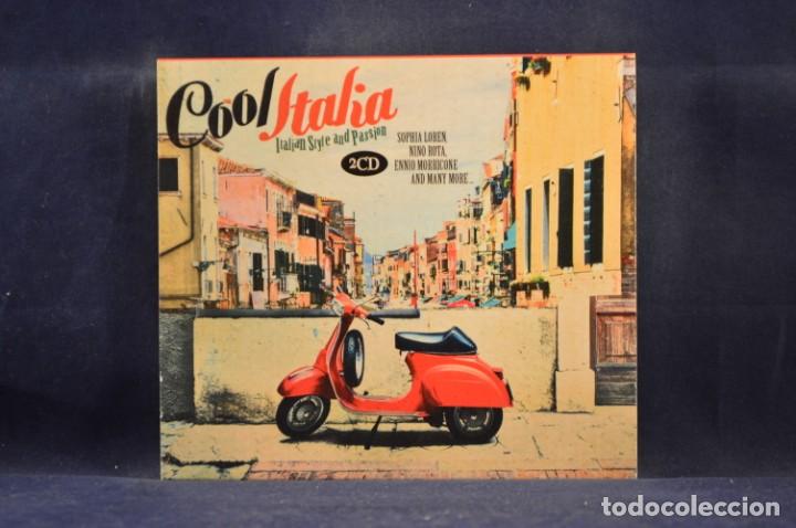 CDs de m&uacute;sica: VARIOUS - COOL ITALIA - 2 CD - Foto 1