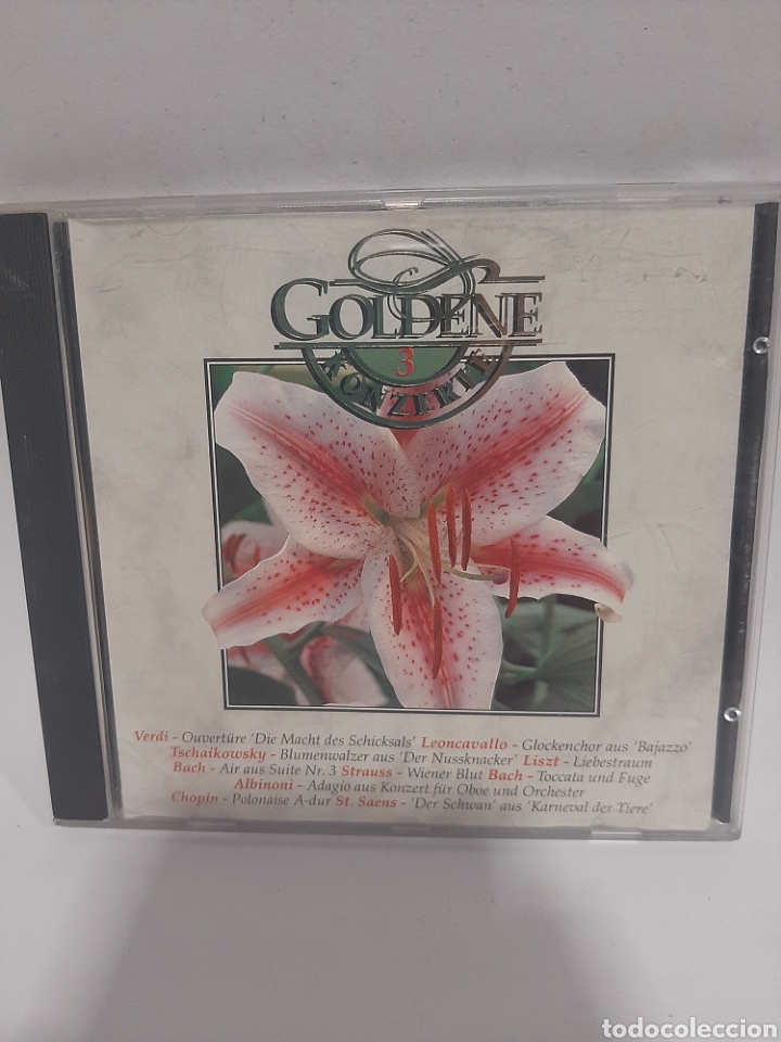 Musik-CDs: SCD122 goldene konzerte volumen 3 CD SEGUNDA MANO