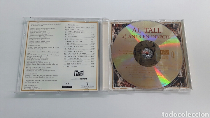 CDs de m&uacute;sica: CD ALL TALL - 25 ANYS EN DIRECTE - 2001 - COMO NUEVO - Foto 2