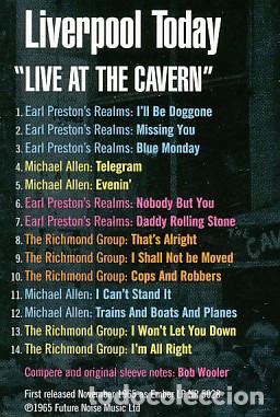 CDs de m&uacute;sica: Various &lrm;&ndash; Liverpool Today Live At The Cavern - Foto 4