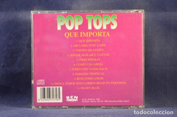 CDs de m&uacute;sica: VARIOS, POP TOPS - QUE IMPORTA - CD - Foto 2