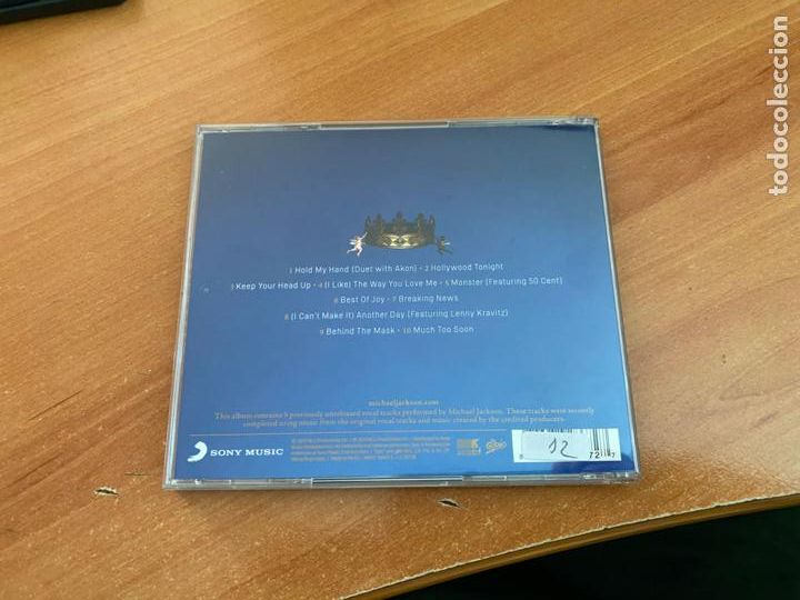 CDs de m&uacute;sica: MICHAEL JACKSON (MICHAEL) CD POSTUMO 10 CANCIONES (CDIB17) - Foto 3