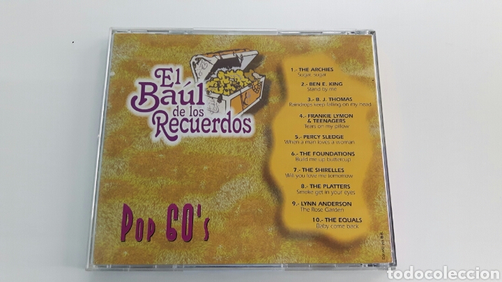 CDs de m&uacute;sica: CD EL BA&Uacute;L DE LOS RECUERDOS - POP 60s - Foto 4