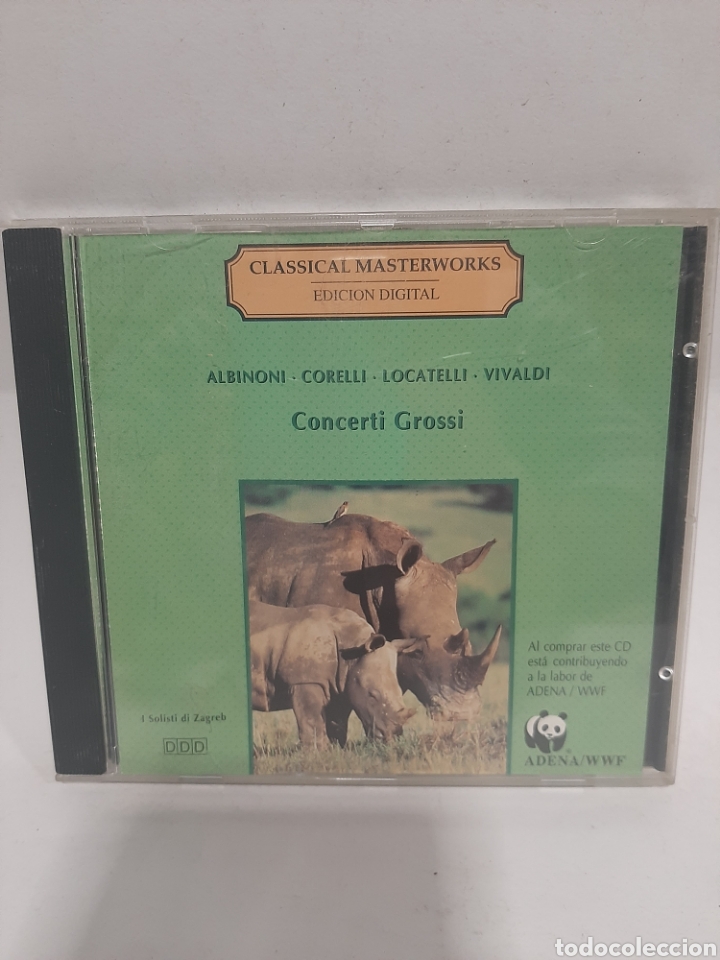 CDs de M&uacute;sica: SCD99 Albinoni Corelli Locatelli Vivaldi CD SEGUNDA MANO