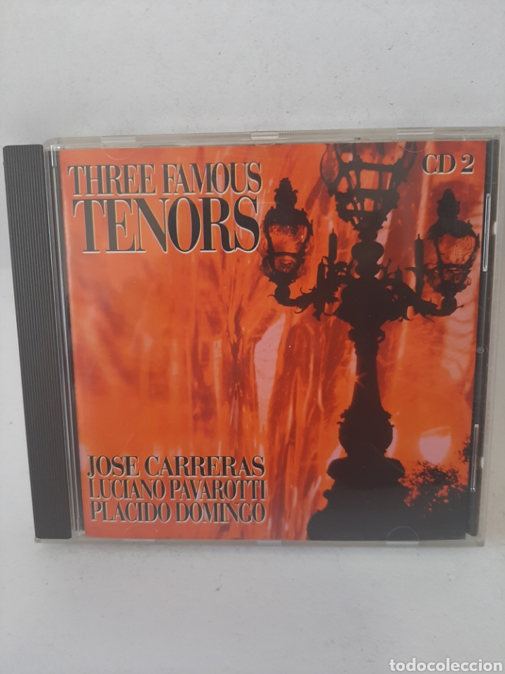 Music CDs: SCD102 three famous tenors CD SEGUNDA MANO